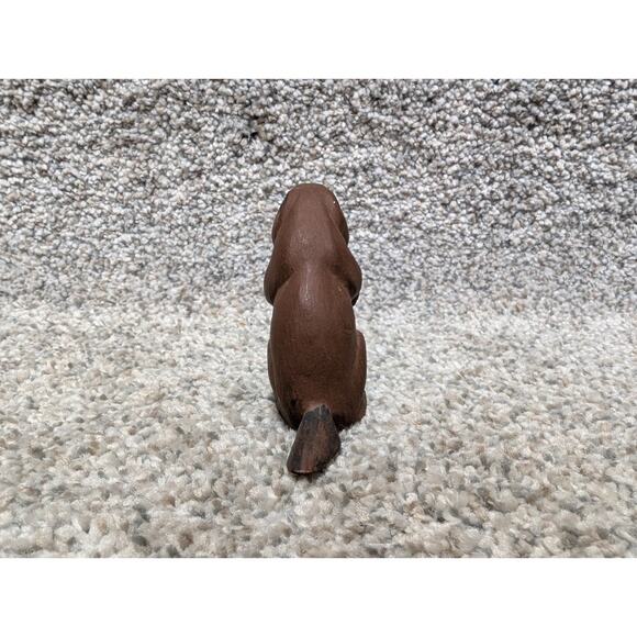 Vintage 70s 80s Punxsutawney Phil Handpainted Clay Groundhog Souvenir Figurine - Picture 5 of 9